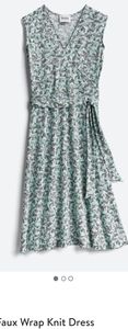 NWT Leota Finnley Faux Wrap Dress, size small
